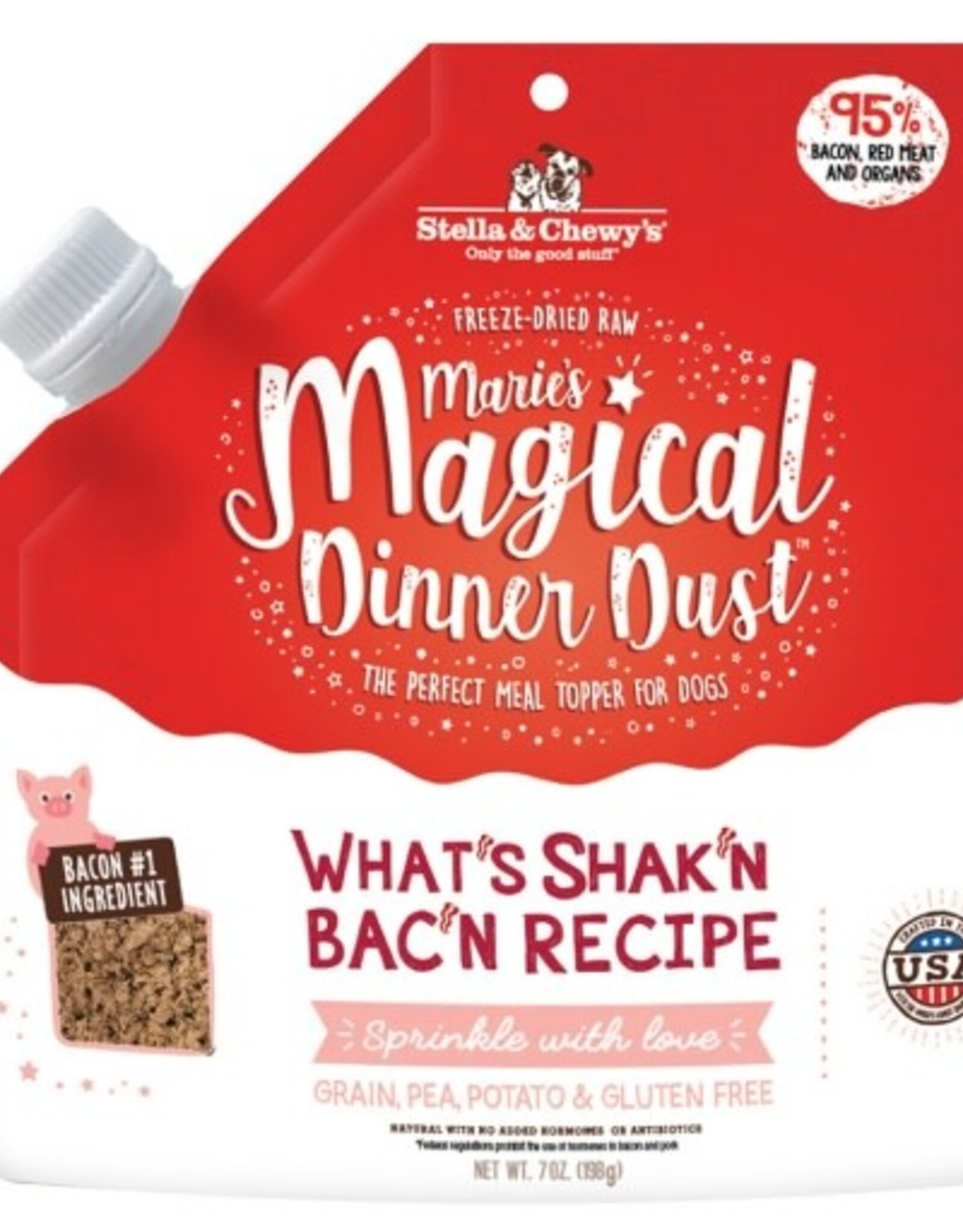 Stella & Chewy's Stella & Chewy's Marie's Magical Dinner Dust Bacon 7 oz