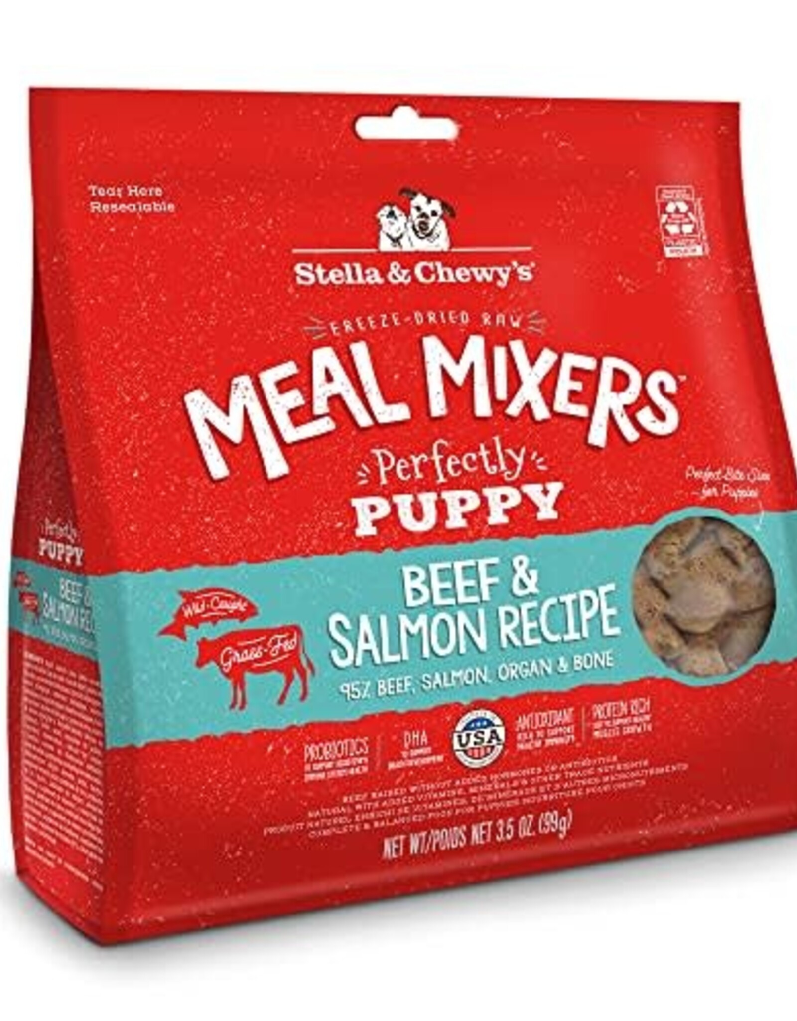 Stella & Chewy's Stella & Chewy's Puppy Freeze Dried Beef & Salmon Meal Mixers 3.5 oz