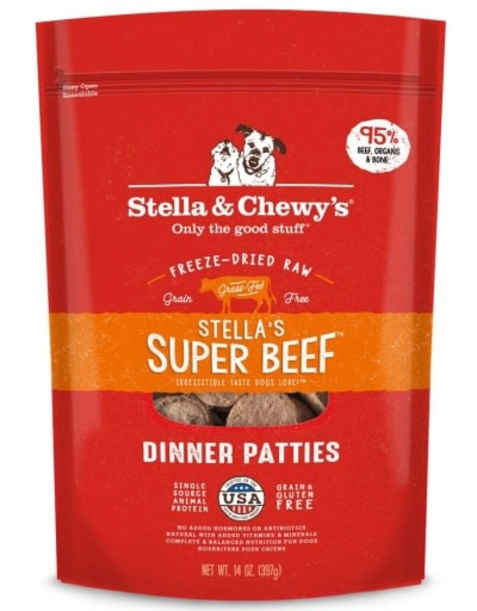 Stella & Chewy's STELLA & CHEWY'S FREEZE-DRIED SUPER BEEF DINNER 25OZ