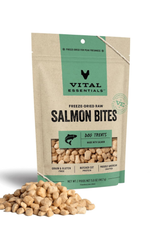 VITAL ESSENTIALS Vital Essentials Freeze Dried Salmon Bites Dog Treats 5 oz