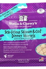 Stella & Chewy's STELLA & CHEWY'S CAT FREEZE DRIED SEA LICIOUS SALMON & COD DINNER 3.5OZ