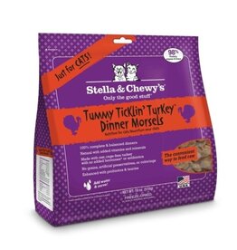 Stella & Chewy's Stella & Chewy's Tummy Ticklin' Turkey Dinner Morsels Grain Free Freeze Dried Raw Cat Food - 18 Oz