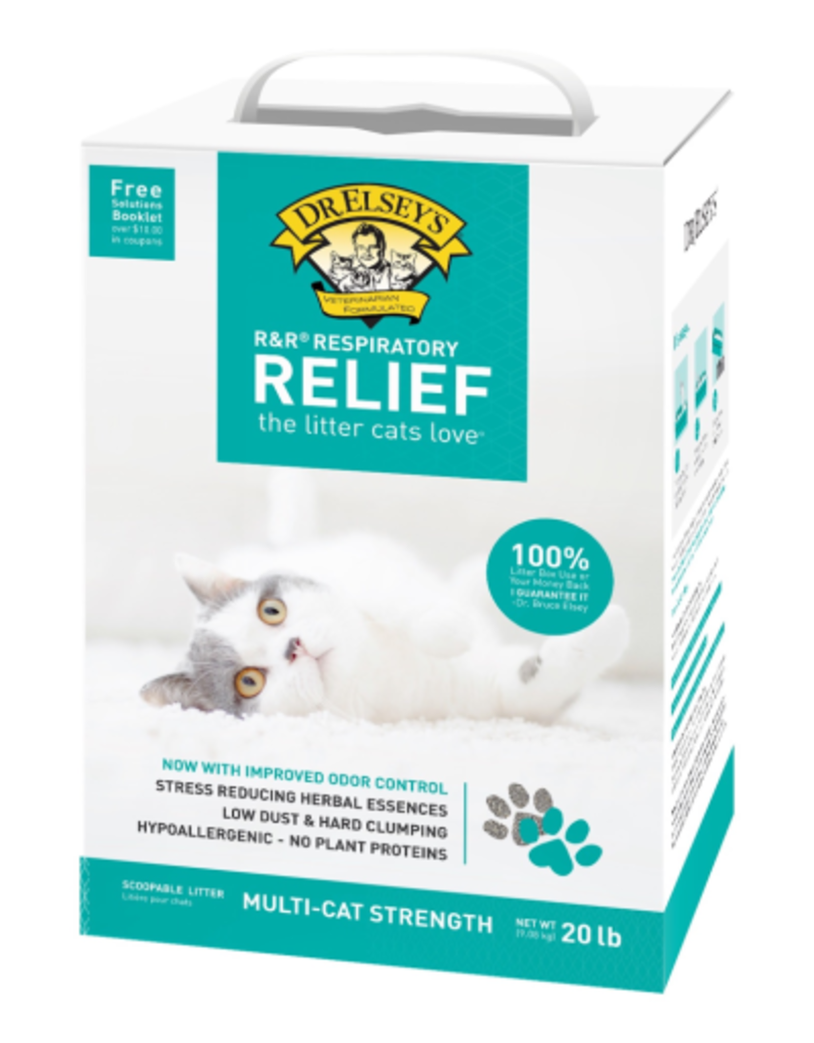 Dr. Elsey's DR ELSEY'S R&R RESPIRATORY RELIEF CAT LITTER 20 LBS