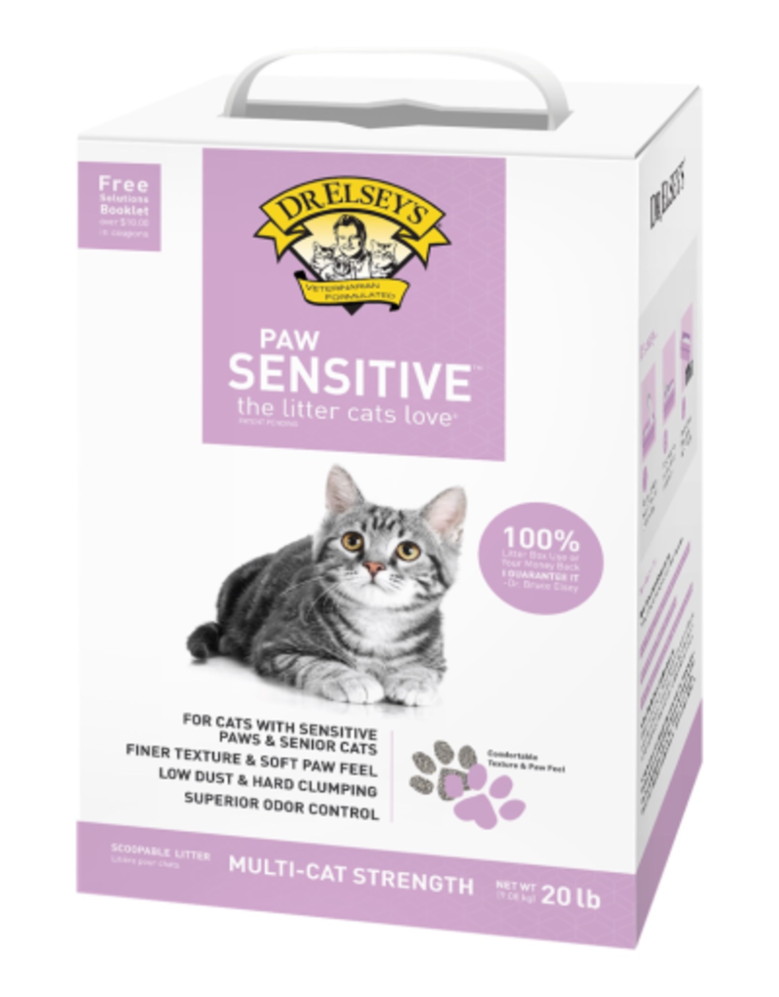 Dr. Elsey's DR ELSEY'S PRECIOUS SENSITIVE PAW CAT LITTER 20 LBS