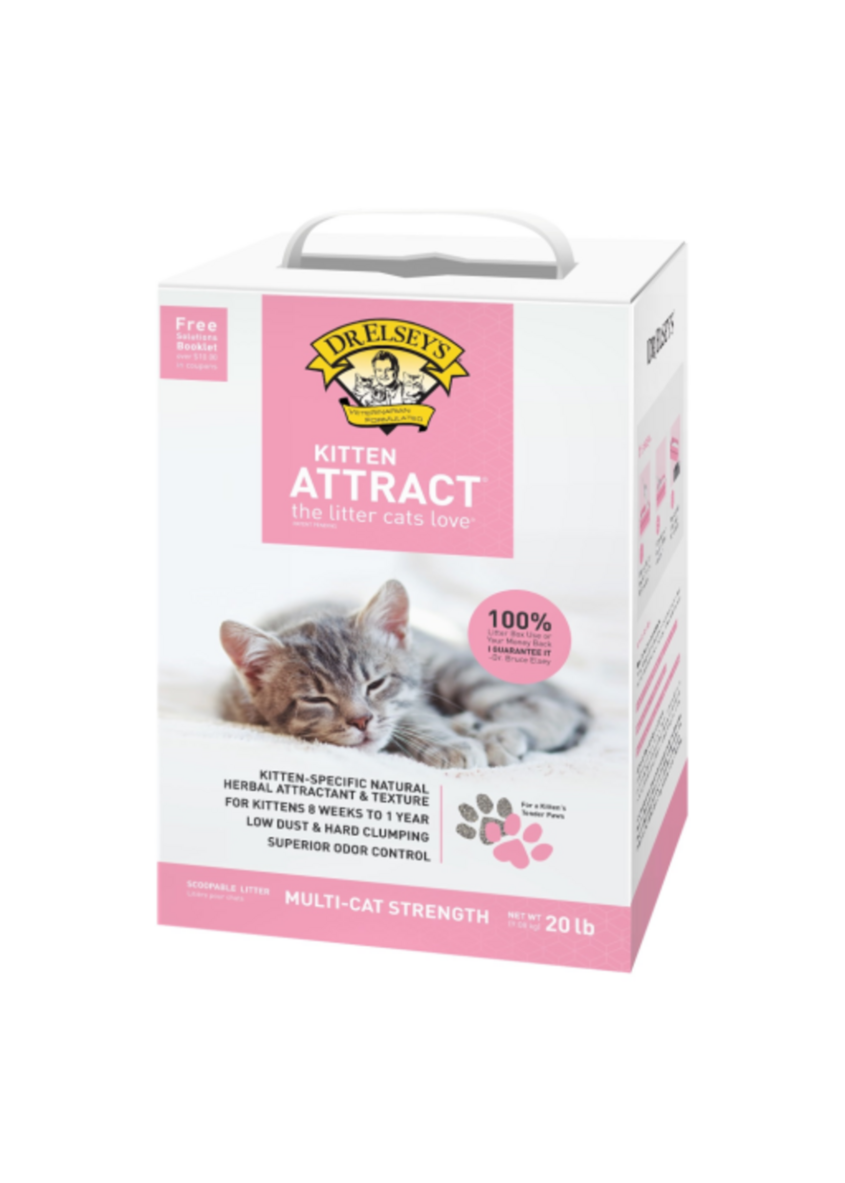 Dr. Elsey's Dr. Elsey's Kitten Attract Clumping Clay Cat Litter - 20 lb. Box
