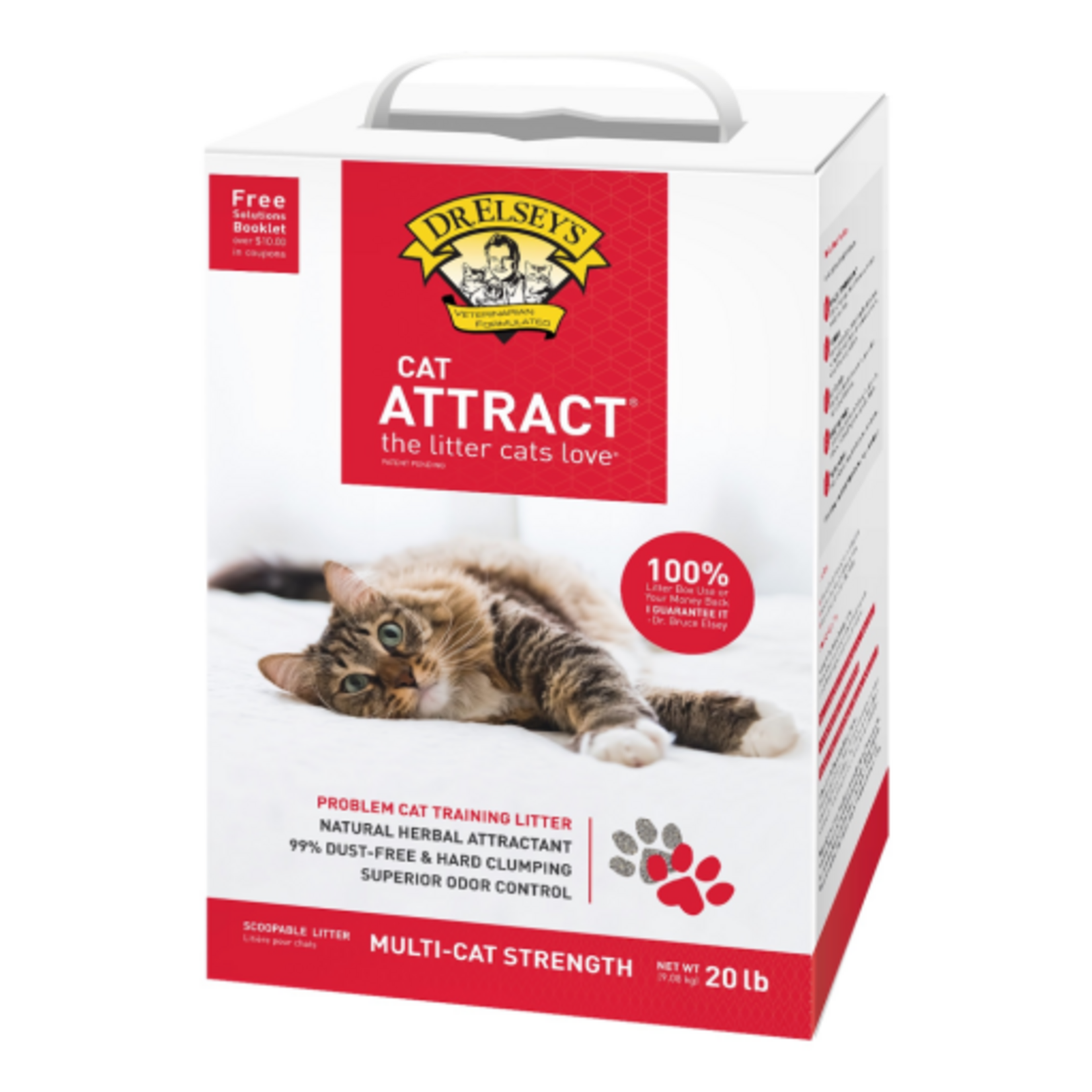 Dr. Elsey's Dr. Elsey's Cat Attract Clumping Clay Cat Litter - 20 lb. Box