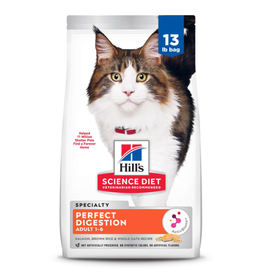 Hill's Science Diet Hill's Science Diet Cat Adult Perfect Digestion Salmon 13 lbs