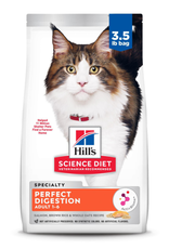 Hill's Science Diet Hill's Science Diet Cat Adult Perfect Digestion Salmon 3.5 lbs