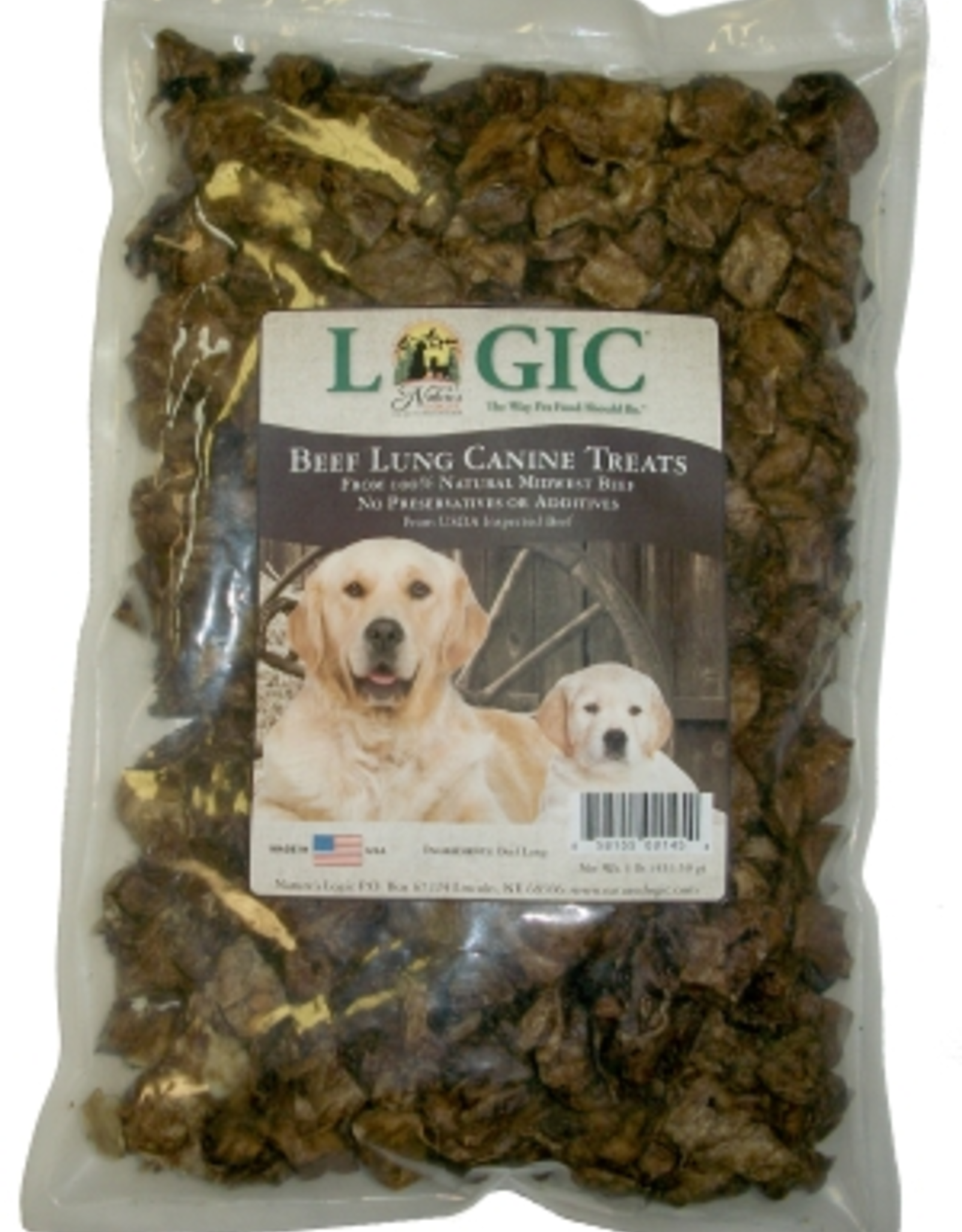Nature's Logic Nature's Logic Beef Lung Dog Treats 1 Lb