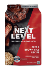 Next Level NEXT LEVEL DOG BEEF & BROWN RICE 4 LB
