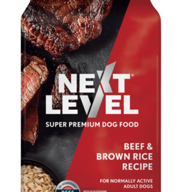 Next Level NEXT LEVEL DOG BEEF & BROWN RICE 4 LB