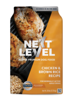 Next Level NEXT LEVEL DOG CHICKEN & BROWN RICE 4 LB