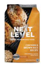 Next Level NEXT LEVEL DOG CHICKEN & BROWN RICE 4 LB