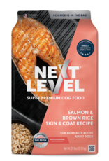 Next Level NEXT LEVEL DOG SALMON & BROWN RICE 28 LB