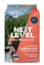 Next Level NEXT LEVEL DOG SALMON RIVER GRAIN FREE SKIN & COAT 40 LB