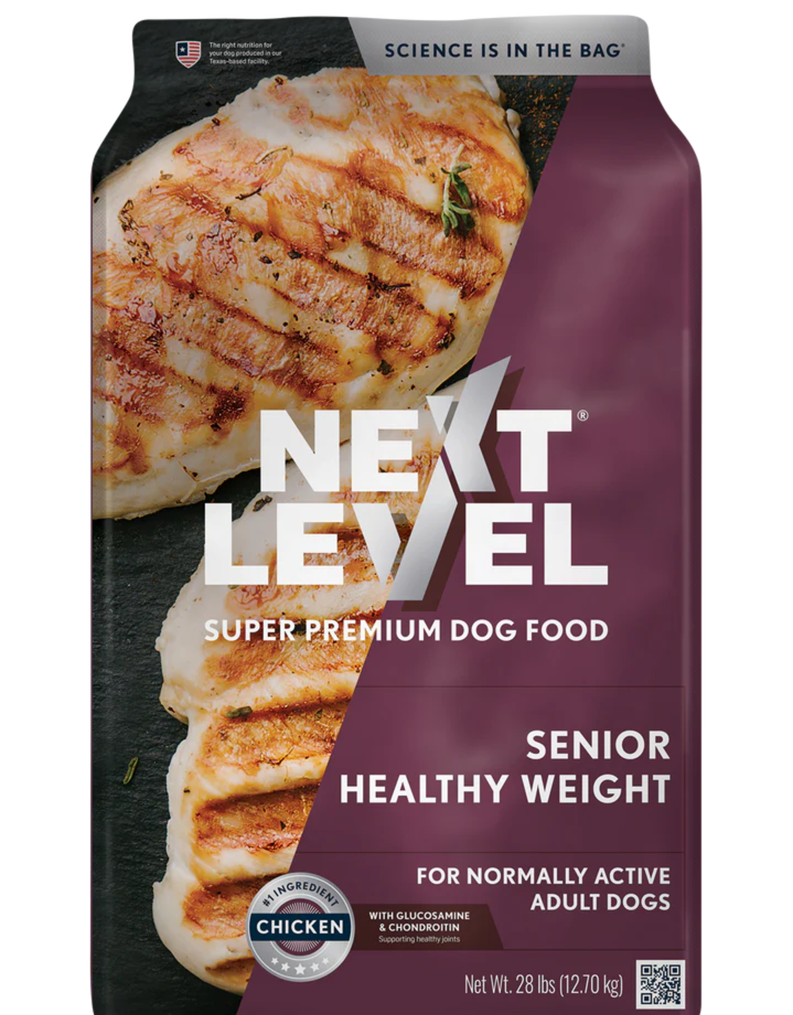 Next Level NEXT LEVEL DOG SENIOR HEALTHY WEIGHT 28 lb