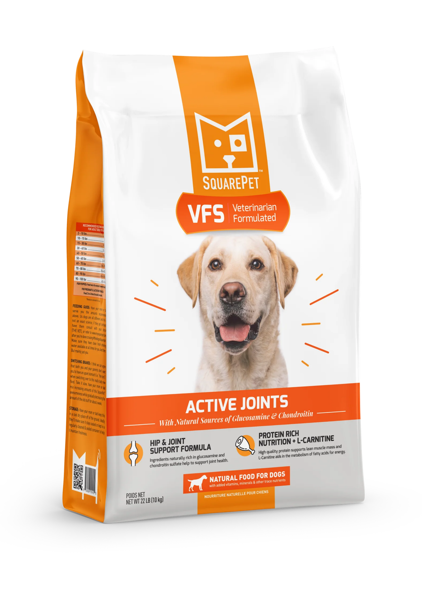 SquarePet SquarePet VFS Dog Active Joints Formula 22 lb