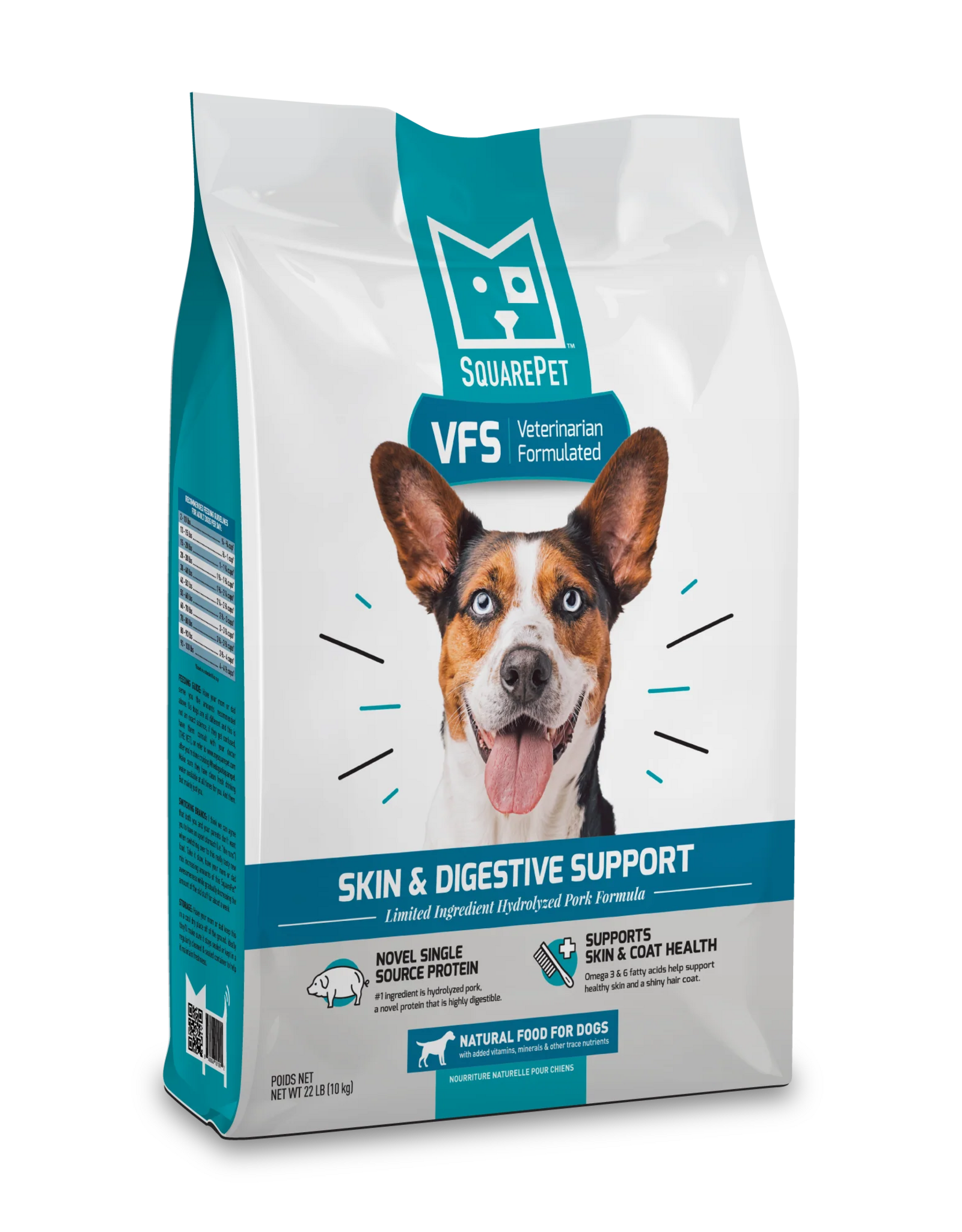 SquarePet SquarePet VFS Dog Skin & Digestive Support 4.4 lb