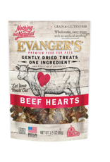 EVANGER'S Evanger's Gently Dried Beef Heart Treats 3.5 oz