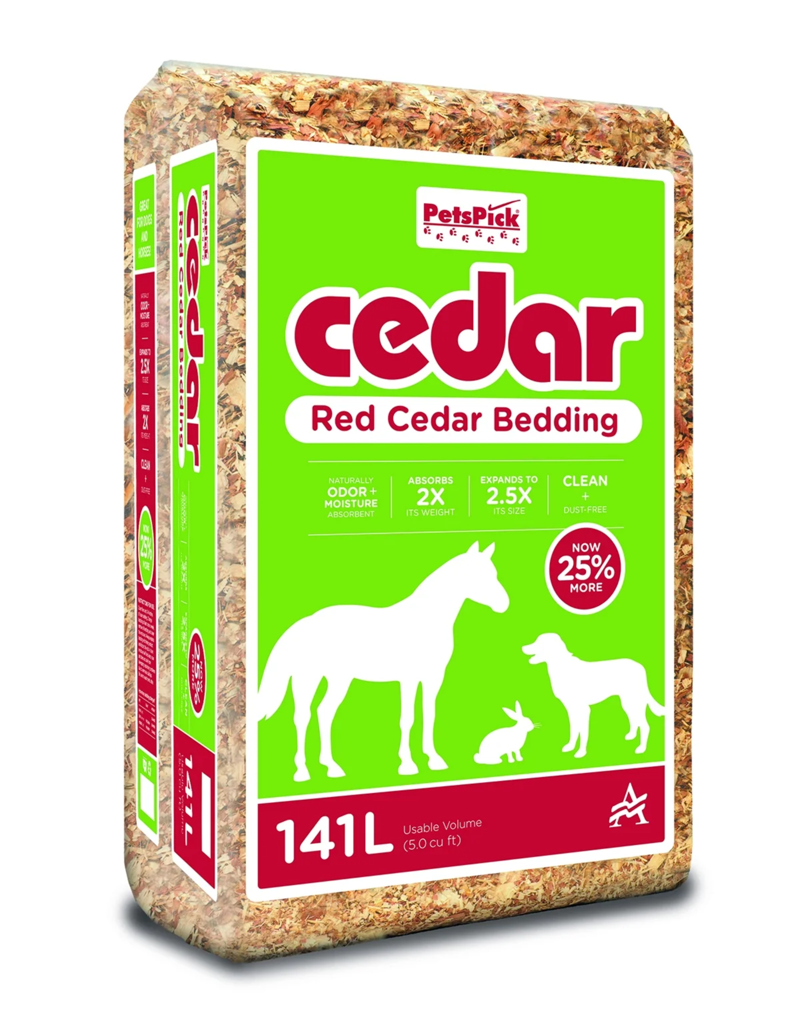 Pets Pick Pets Pick Red Cedar Bedding Shavings 5 cu ft