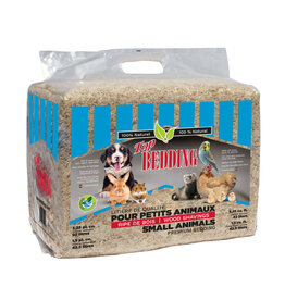 TOP BEDDING Top Bedding Pine Shavings SMALL Bale CLEAR Bag 1.5 cu ft.