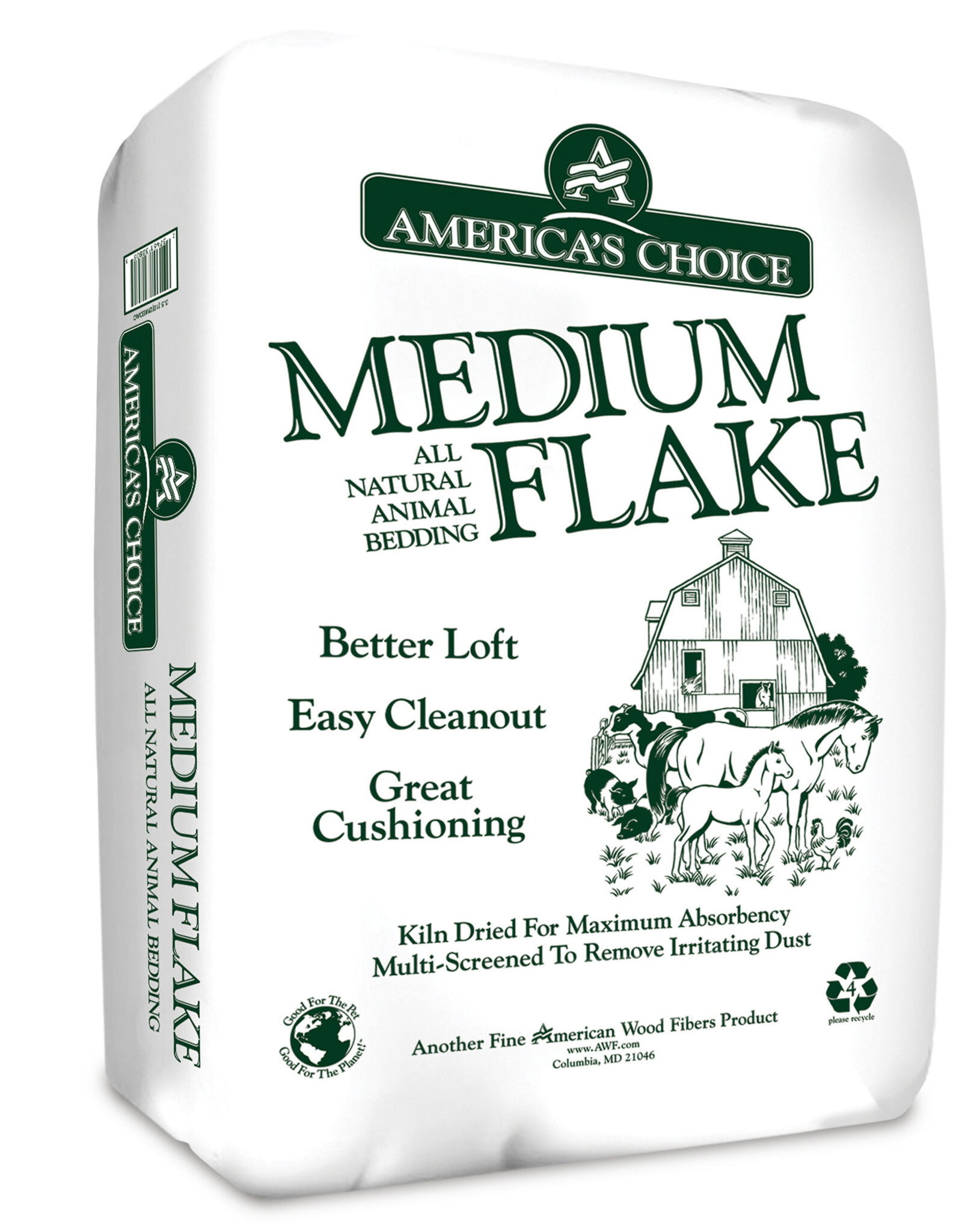 AMERICAN WOOD FIBER CO America's Choice Medium Flake Pine Shavings 8 cu ft
