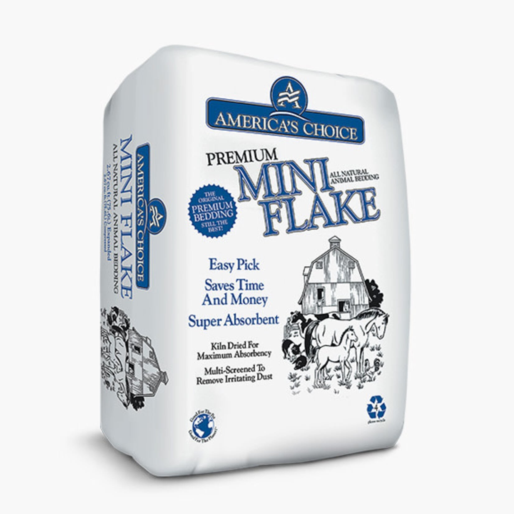 American Wood Fiber Company America's Choice Pine Shavings - Mini Flake - 3.5 cu ft.