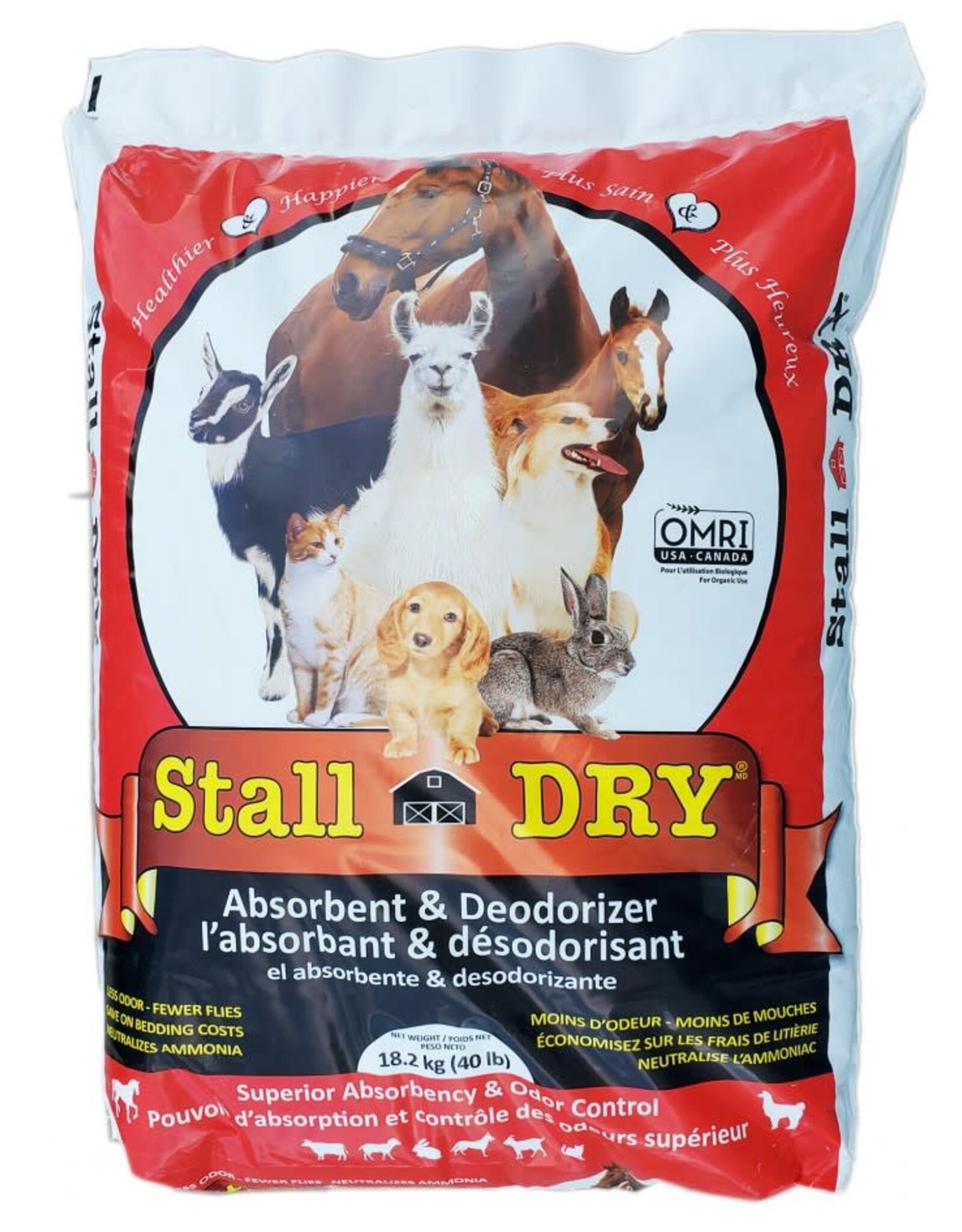 Absorbent Products Stall Dry Granular 40 lbs