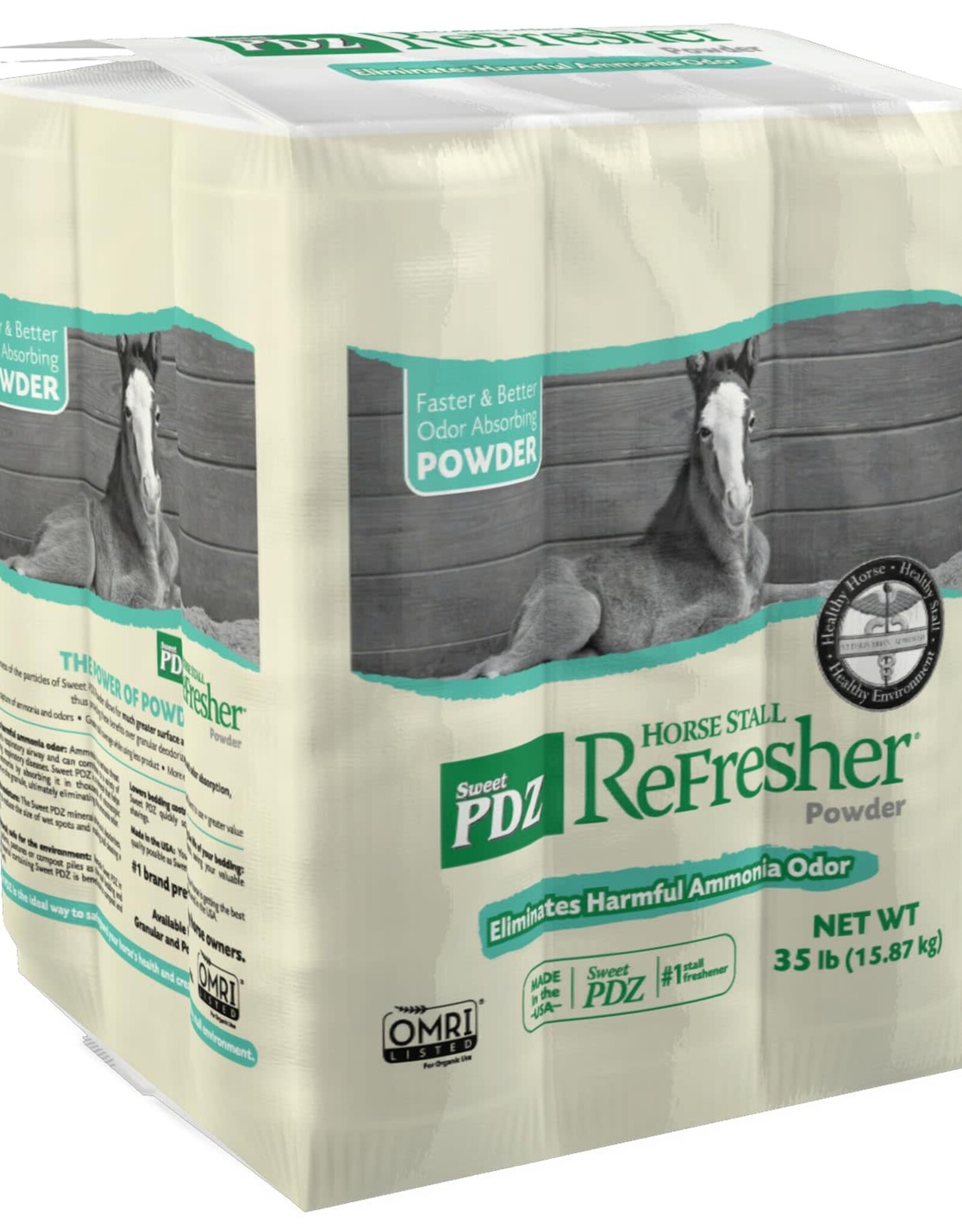 Sweet PDZ Sweet PDZ Horse Stall Refresher Powder 35 lbs. (plastic bag)