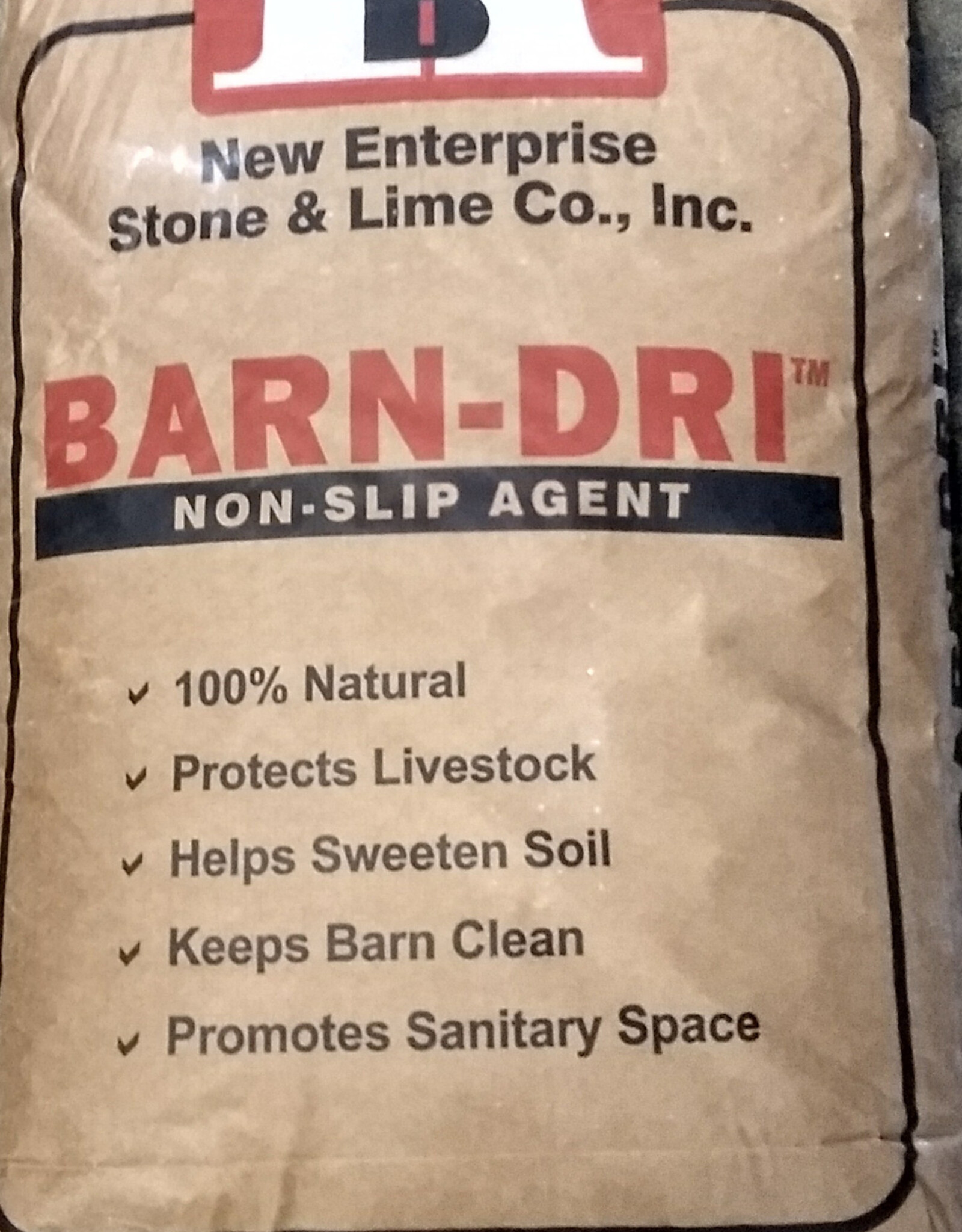 MARTIN'S LIMESTONE Barn-Dri (dry) 50 lbs.