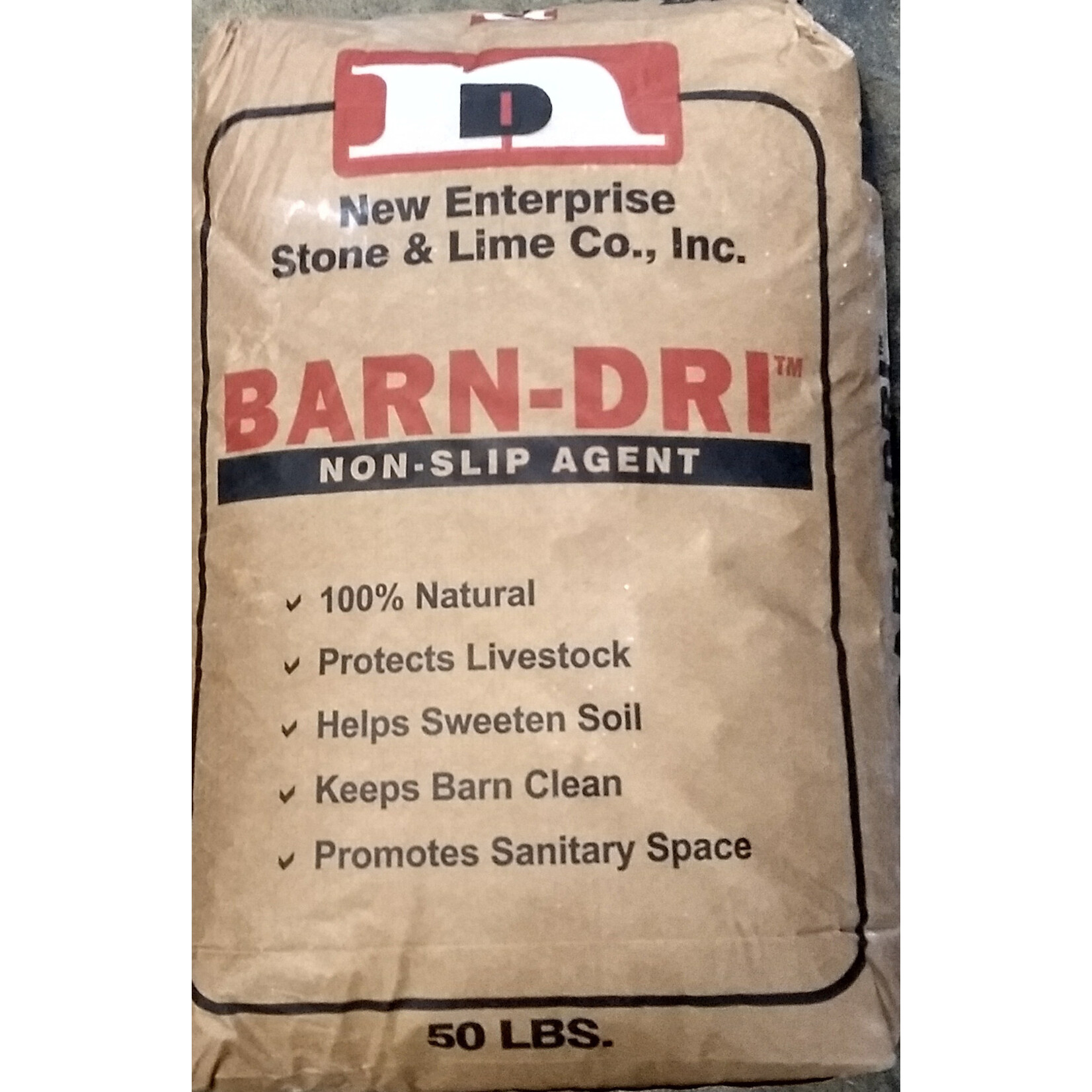 Martin's Limestone Barn-Dri (dry) 50 lbs.