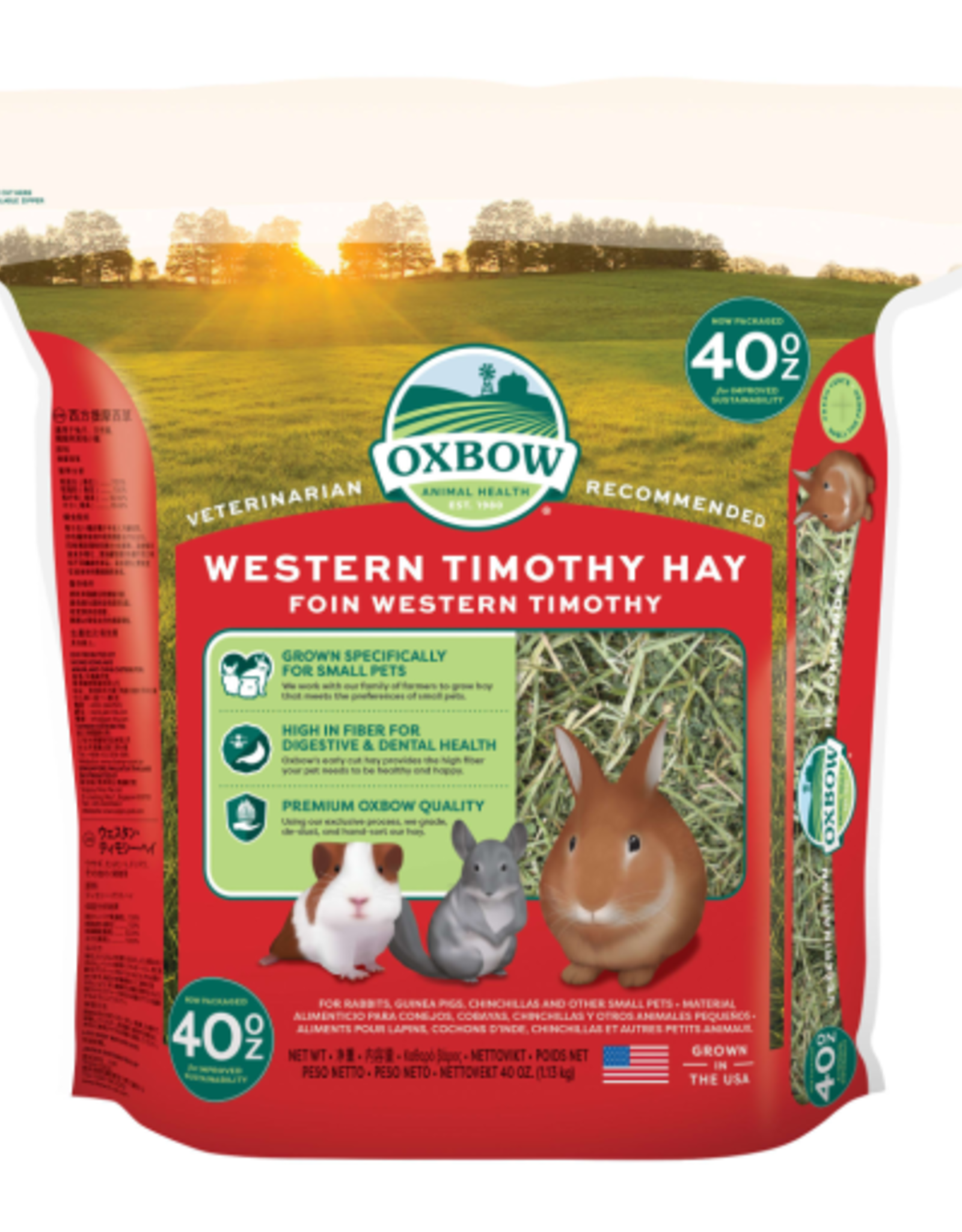 Oxbow OXBOW WESTERN TIMOTHY HAY 40OZ
