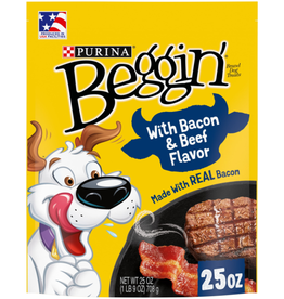 Nestle Purina Purina Beggin' Strips Dog Treats Bacon & Beef 25 oz