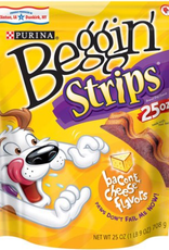 Nestle Purina Purina Beggin' Strips Dog Treats Bacon & Cheese 25 oz