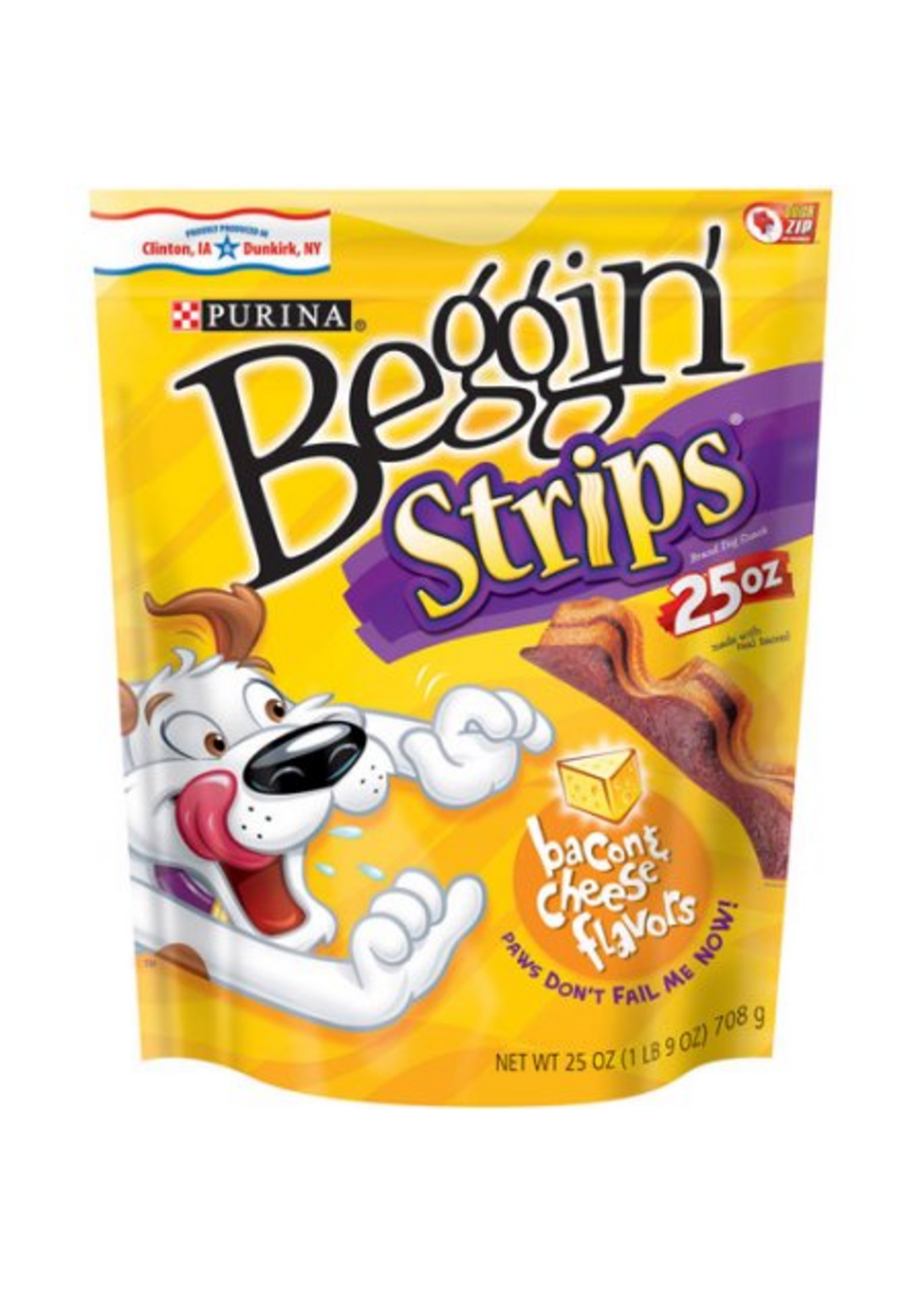 Nestle Purina Purina Beggin' Strips Dog Treats Bacon & Cheese 25 oz