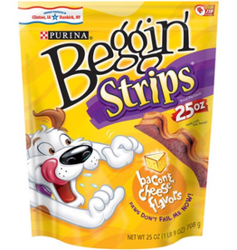 Nestle Purina Purina Beggin' Strips Dog Treats Bacon & Cheese 25 oz