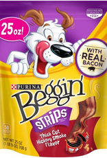 Nestle Purina Purina Beggin' Strips Dog Treats Thick Cut Hickory 25 oz