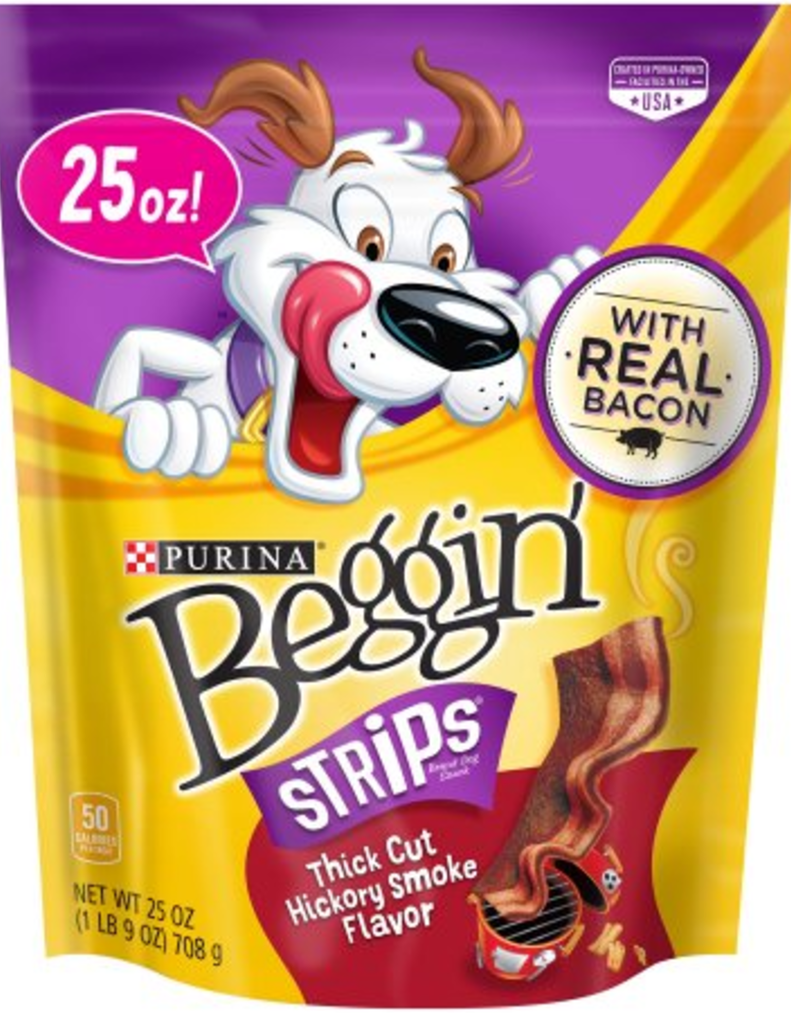 Nestle Purina Purina Beggin' Strips Dog Treats Thick Cut Hickory 25 oz