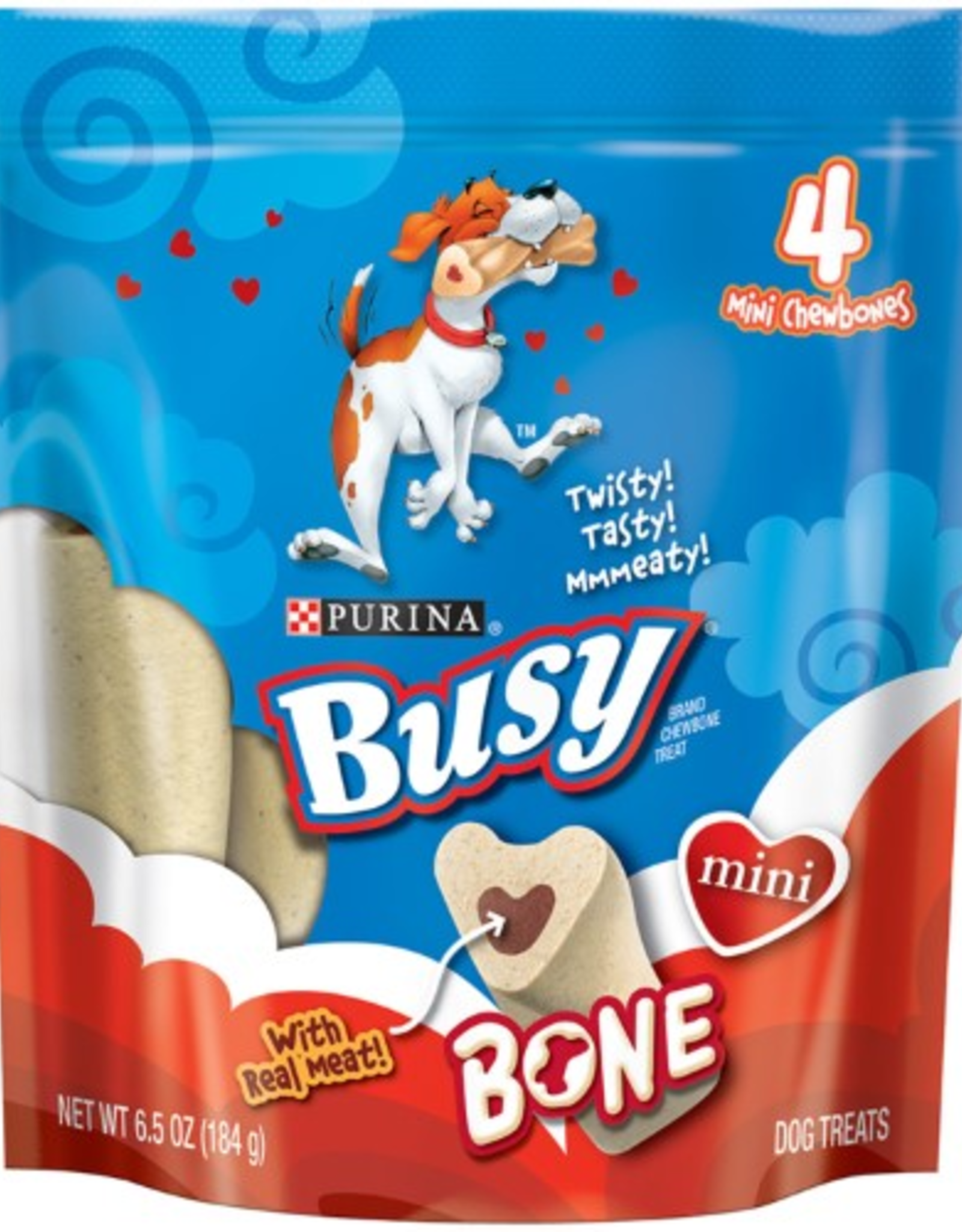Nestle Purina Purina Busy Bone Mini Dog Treats 4 Pack 6.5 oz