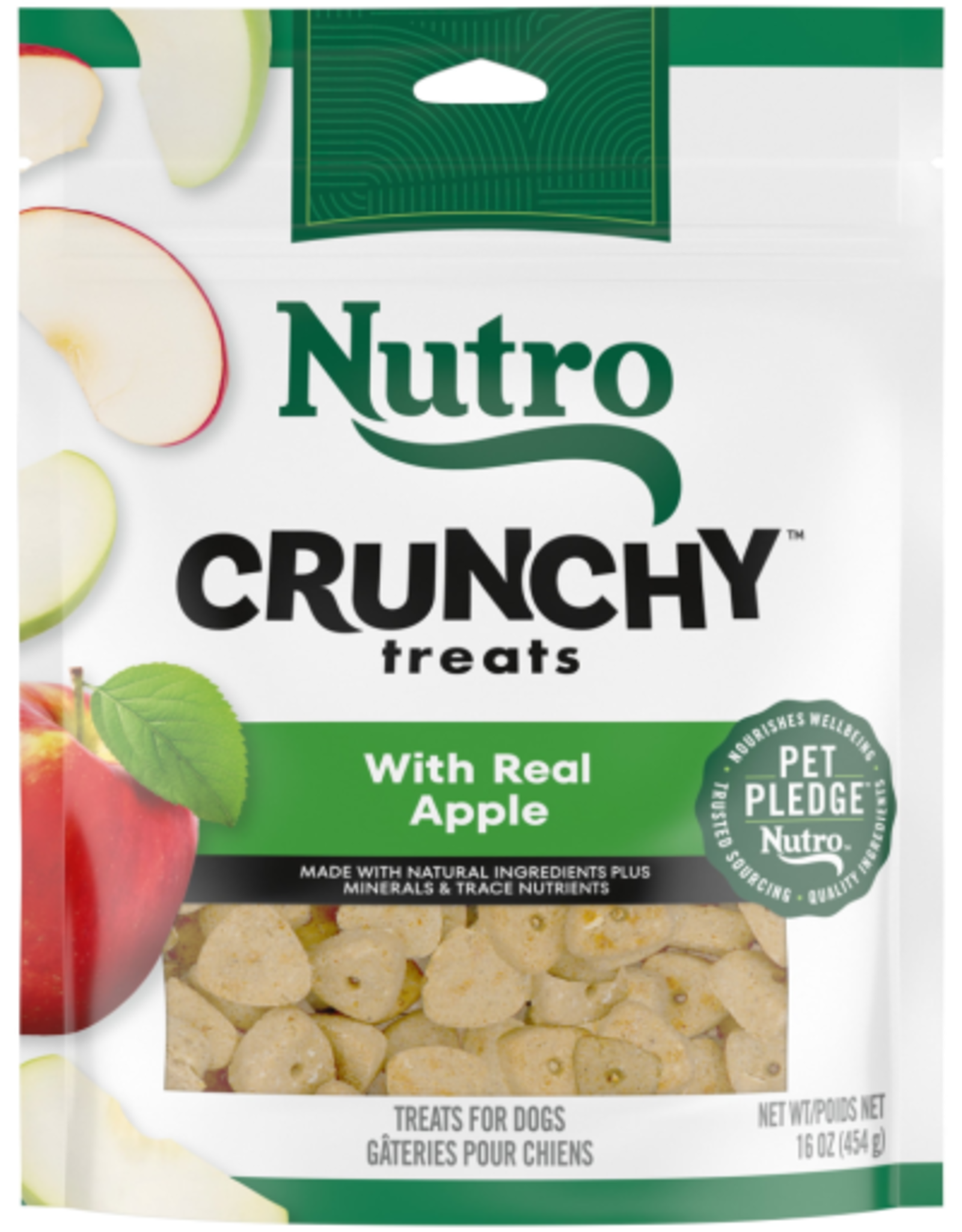 Nutro Nutro Crunchy Dog Treats Apple 16 Oz.