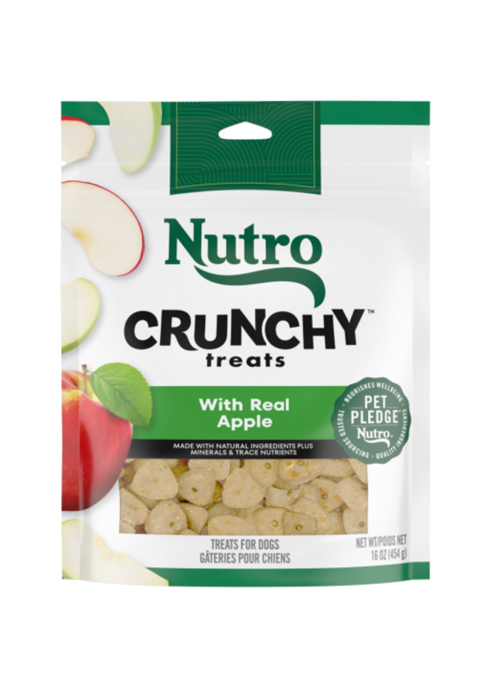Nutro Nutro Crunchy Dog Treats Apple 16 Oz.