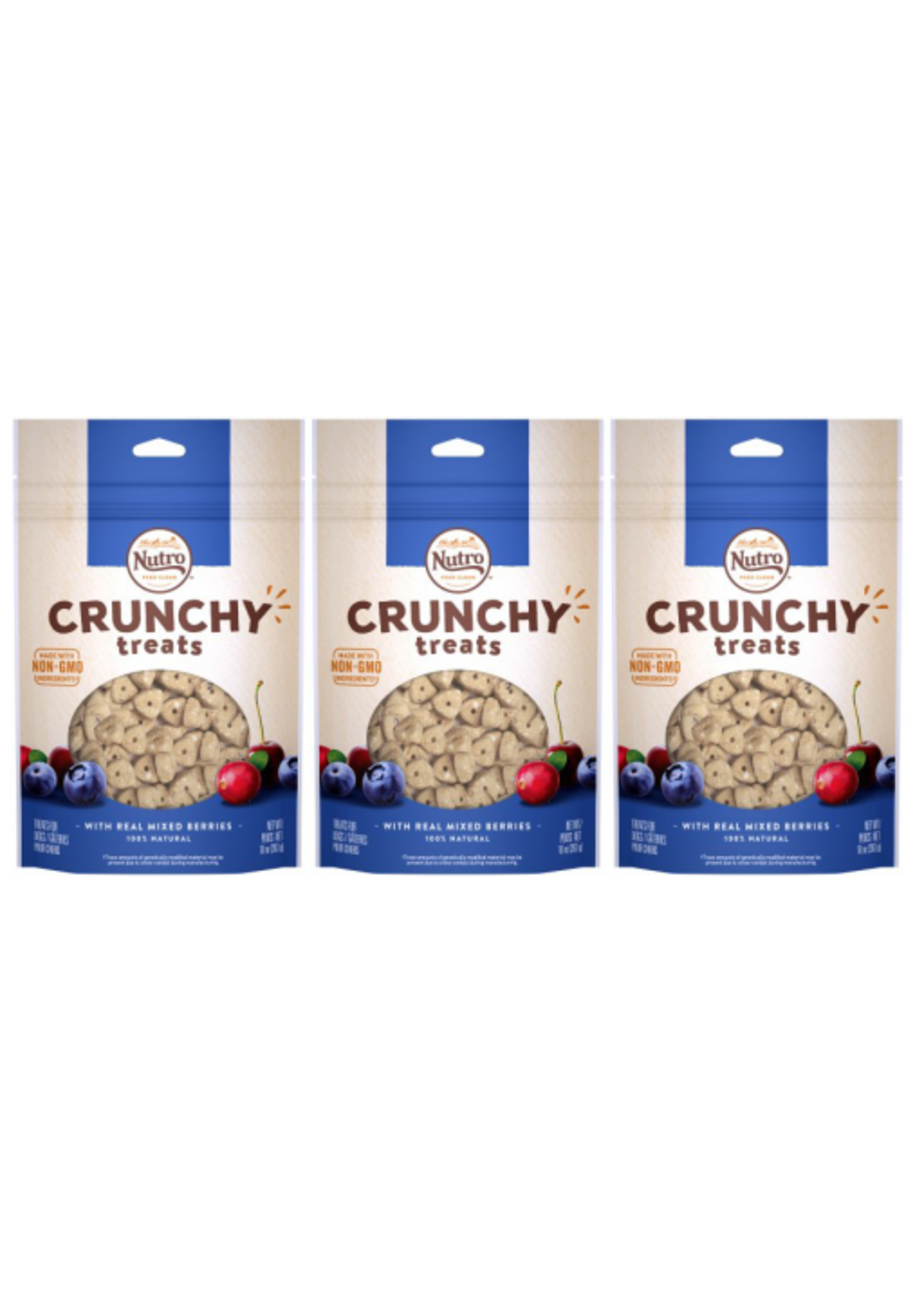 Nutro Nutro Crunchy Dog Treats Mixed Berries 10 Oz.