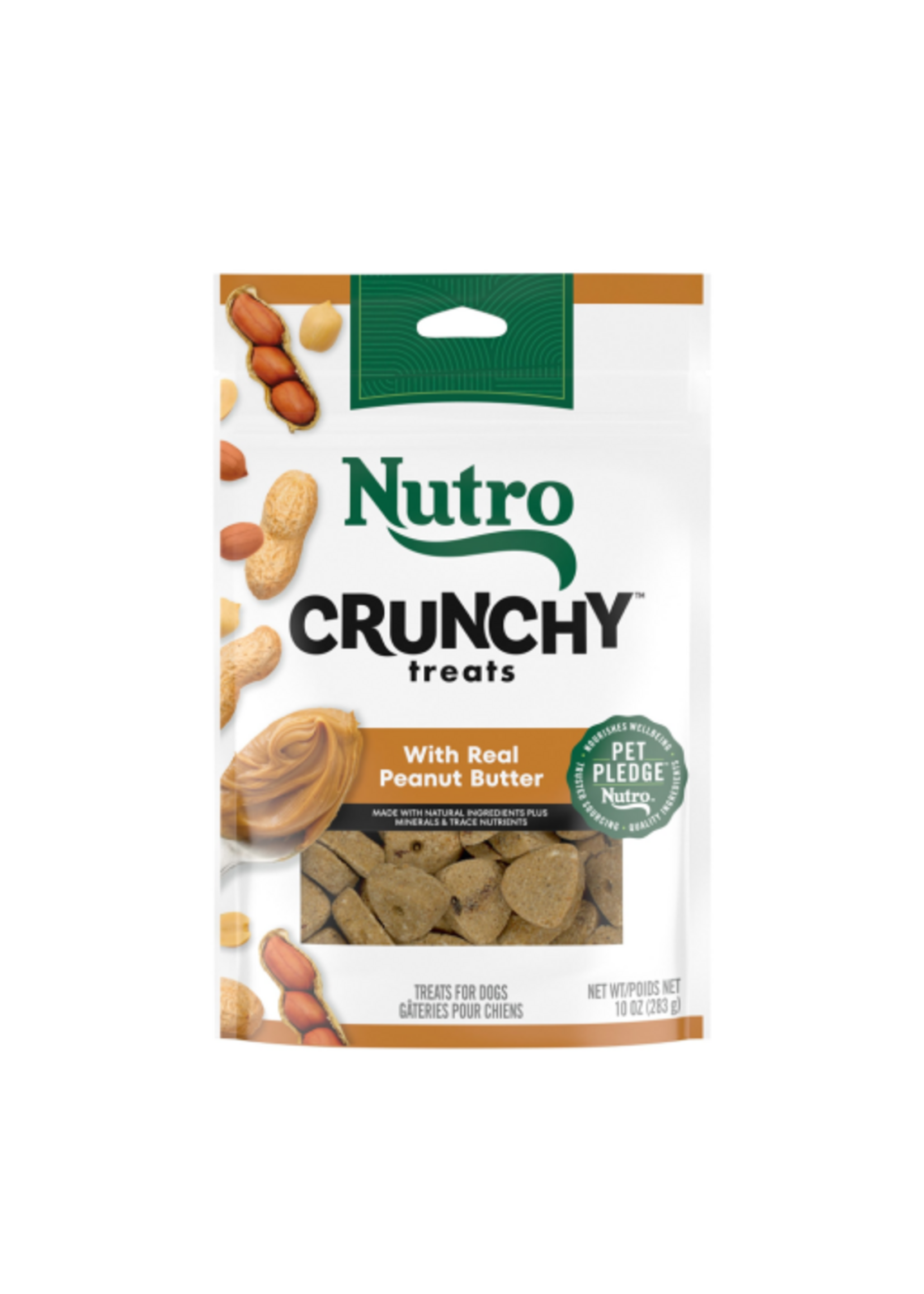 Nutro Nutro Crunchy Dog Treats Peanut Butter 10 Oz.