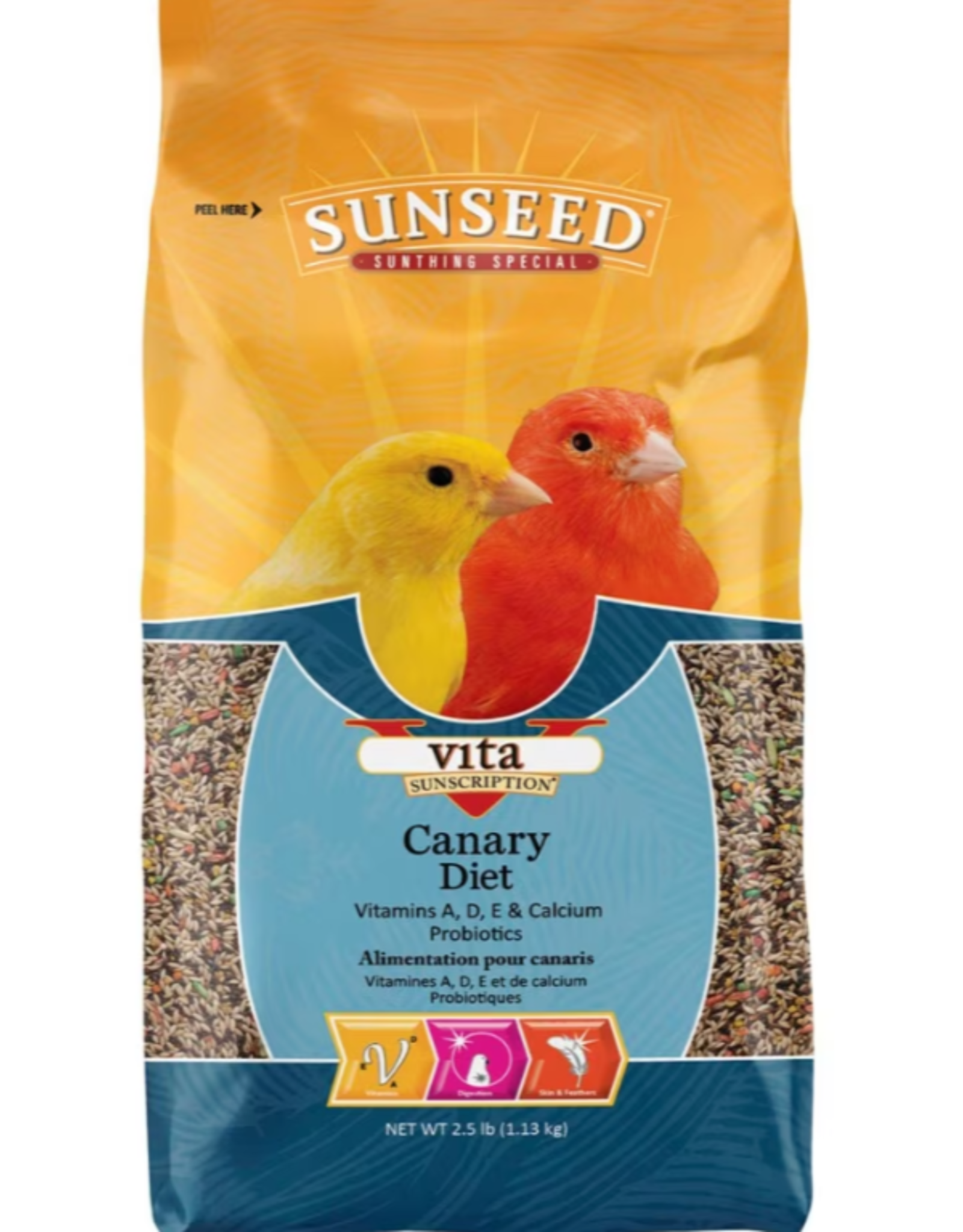 Vitakraft SUNSEED VITA CANARY 2.5LBS