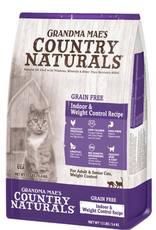 Grandma Mae's Grandma Mae's Country Naturals Grain Free Weight Control/Hairball Dry Cat Food - 12 lb