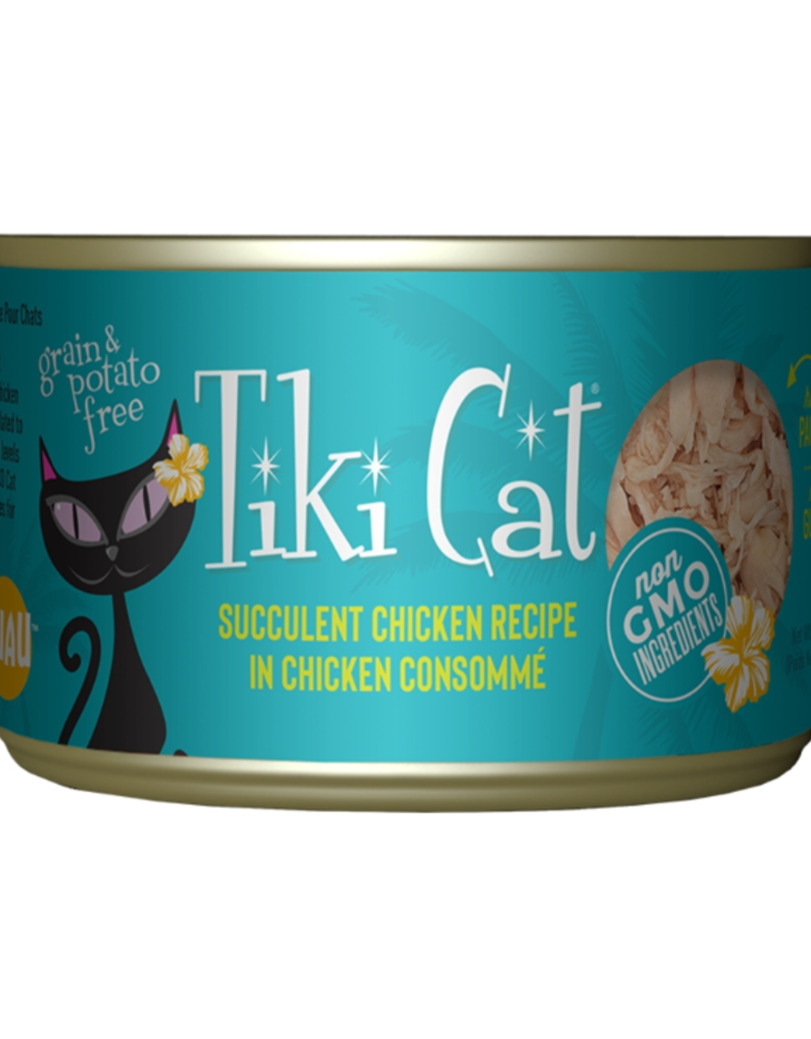 Tiki Cat Tiki Cat Puka Puka Luau Chicken Wet Cat Food 6 oz. Cans Case of 8