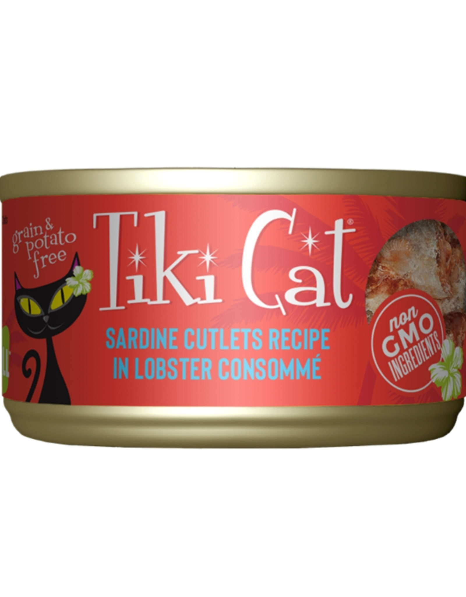 Tiki Cat Tiki Cat Bora Bora Grill Sardine & Lobster Wet Cat Food 2.8 oz. Cans Case of 12