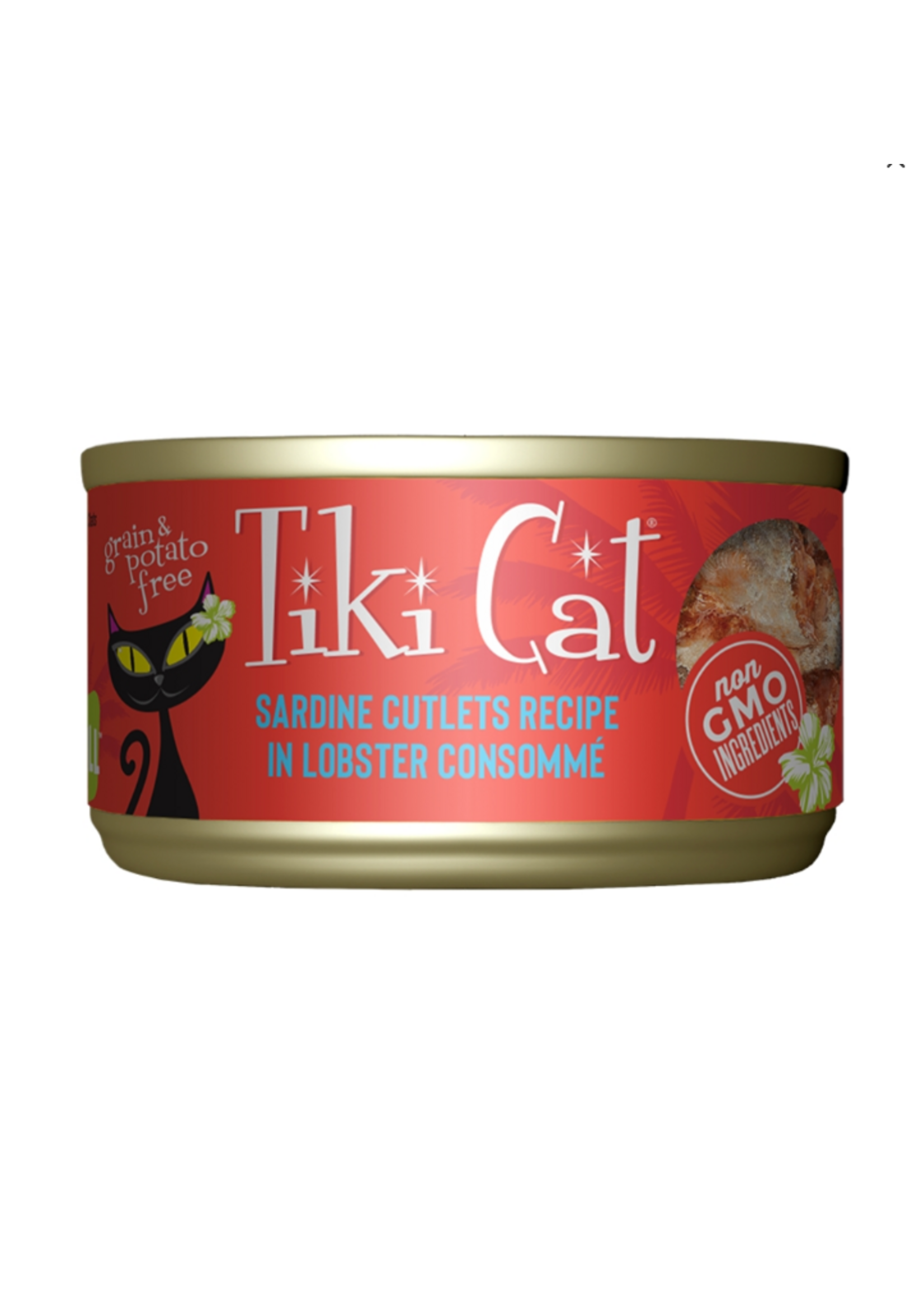 Tiki Cat Tiki Cat Bora Bora Grill Sardine & Lobster Wet Cat Food 2.8 oz. Cans Case of 12