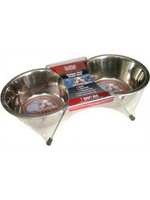 Loving Pets Loving Pets Double Diner Dog Bowl 1/2-Pint