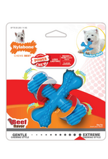 Nylabone NYLABONE COMFORT HOLD  X BONE BEEF SMALL